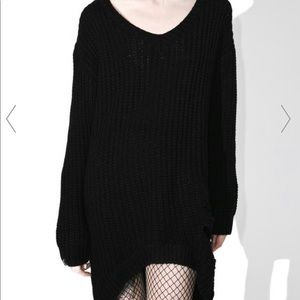 Killstar Damnation Funday Distress Knit